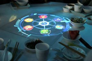 5D引流智慧型餐桌 5D引流智慧型餐桌