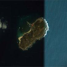 分界洲島衛星圖片