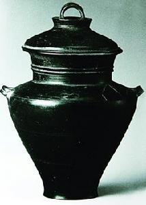 黑陶罐