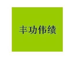 豐功偉績 豐功偉績