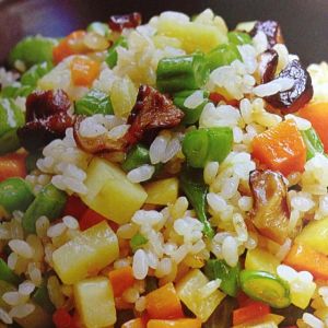 雜蔬辣炒飯 雜蔬辣炒飯