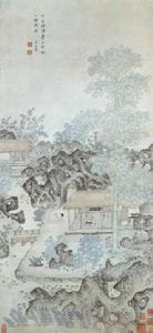 一梧軒圖軸 一梧軒圖軸