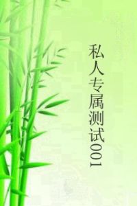 私人專屬測試001