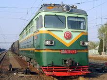 韶山1型571號機車，原車號韶山1-208