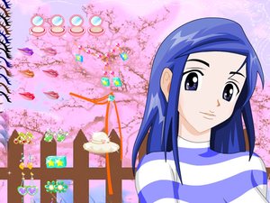 櫻花樹下的女孩遊戲 櫻花樹下的女孩遊戲