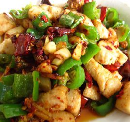 辣子鵝丁 辣子鵝丁