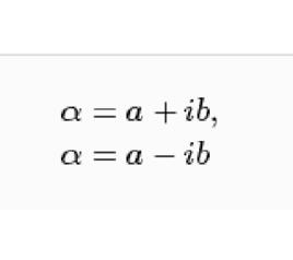 共軛數 共軛數