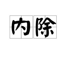 內除 內除