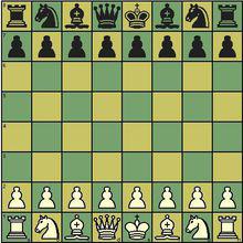西洋棋平面圖
