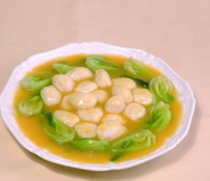 菜心燒魚丸 菜心燒魚丸