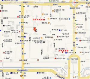 南院門街道地理位置圖