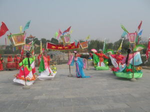 陝西省非物質文化遺產代表作之《涇河紙台表演》