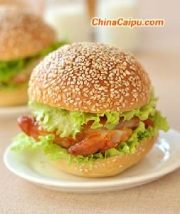 奧爾良烤雞腿堡 奧爾良烤雞腿堡