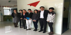 圖：開豆英語成為上海“真愛夢想”合作學校