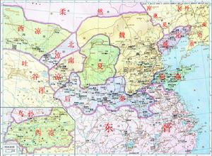 （圖）十六國全圖