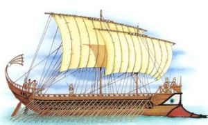 三槳座戰船 三槳座戰船