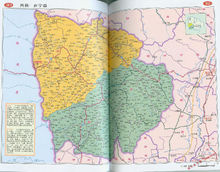 翅果油樹原產地山西鄉寧縣地圖