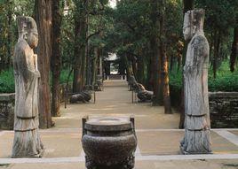 孔子墓甬道 孔子墓甬道