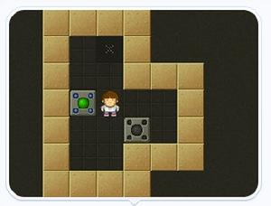 小男孩推箱子 小男孩推箱子