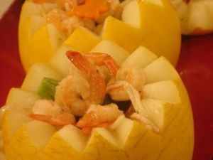 海味香瓜盅 海味香瓜盅