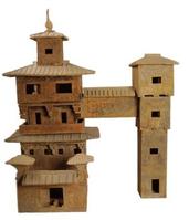 五層連閣式彩繪陶倉樓 五層連閣式彩繪陶倉樓