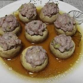 釀肉蘑菇碗 釀肉蘑菇碗