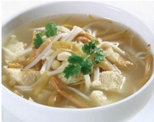 金針豆腐瘦肉羹 金針豆腐瘦肉羹