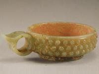 青玉單耳杯 青玉單耳杯