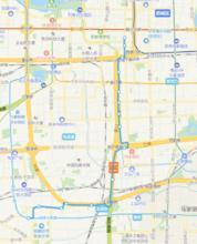 樊家村公交場站——真武廟線路走向