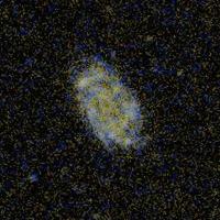 NGC 10 GALEX 彩色圖