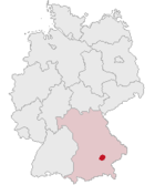 在德國內的位置