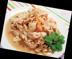 雪梨雞絲 雪梨雞絲