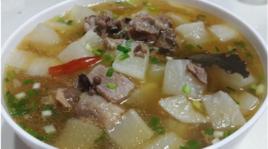 清燉白蘿蔔牛腩湯 清燉白蘿蔔牛腩湯