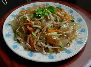 涼拌粉皮雞絲豆芽 涼拌粉皮雞絲豆芽