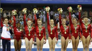 美國隊獲得南寧體操世錦賽團體冠軍