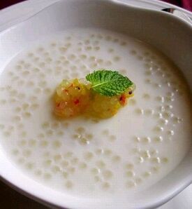 西米核桃糊 西米核桃糊