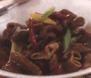 辣味姜蔥炒大腸 辣味姜蔥炒大腸