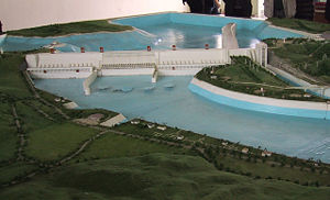 三峽大壩模型