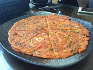 魷魚泡菜餅 魷魚泡菜餅