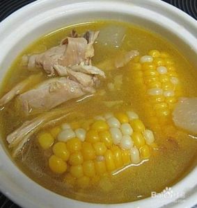 甘蔗粟米煲雞湯菜 甘蔗粟米煲雞湯菜