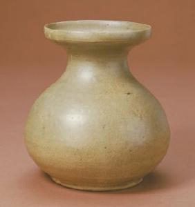 青釉唾壺 青釉唾壺