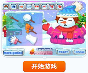 聖誕節堆雪人 聖誕節堆雪人