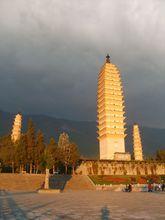 崇聖寺三塔風景