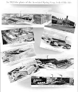 1923年的美國聯合彈簧公司規模