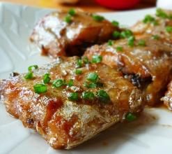 蔥燒刀魚 蔥燒刀魚