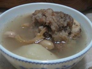 花生鹿筋湯 花生鹿筋湯