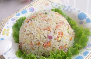 素火腿炒米飯 素火腿炒米飯