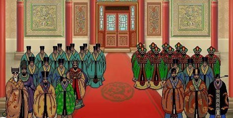 古代官員上朝站隊有學問 遲到要打屁股 古代官員上朝站隊有學問 遲到要打屁股