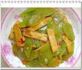 萵筍炒香乾 萵筍炒香乾