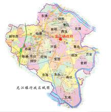 龍江鎮行政區劃